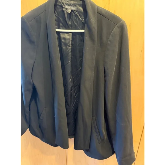 Women's Eileen Fisher Blazer Black Size L - Picture 4 of 5